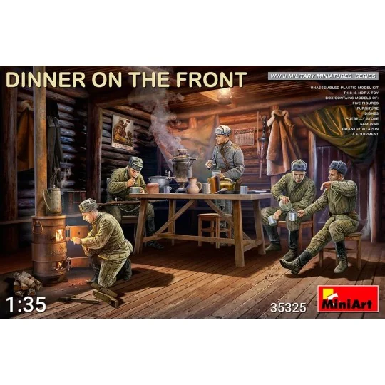 Dinner on the Front, 1/35 - MiniArt 35325 Dinner on the Front, 1/35 - MiniArt 35325