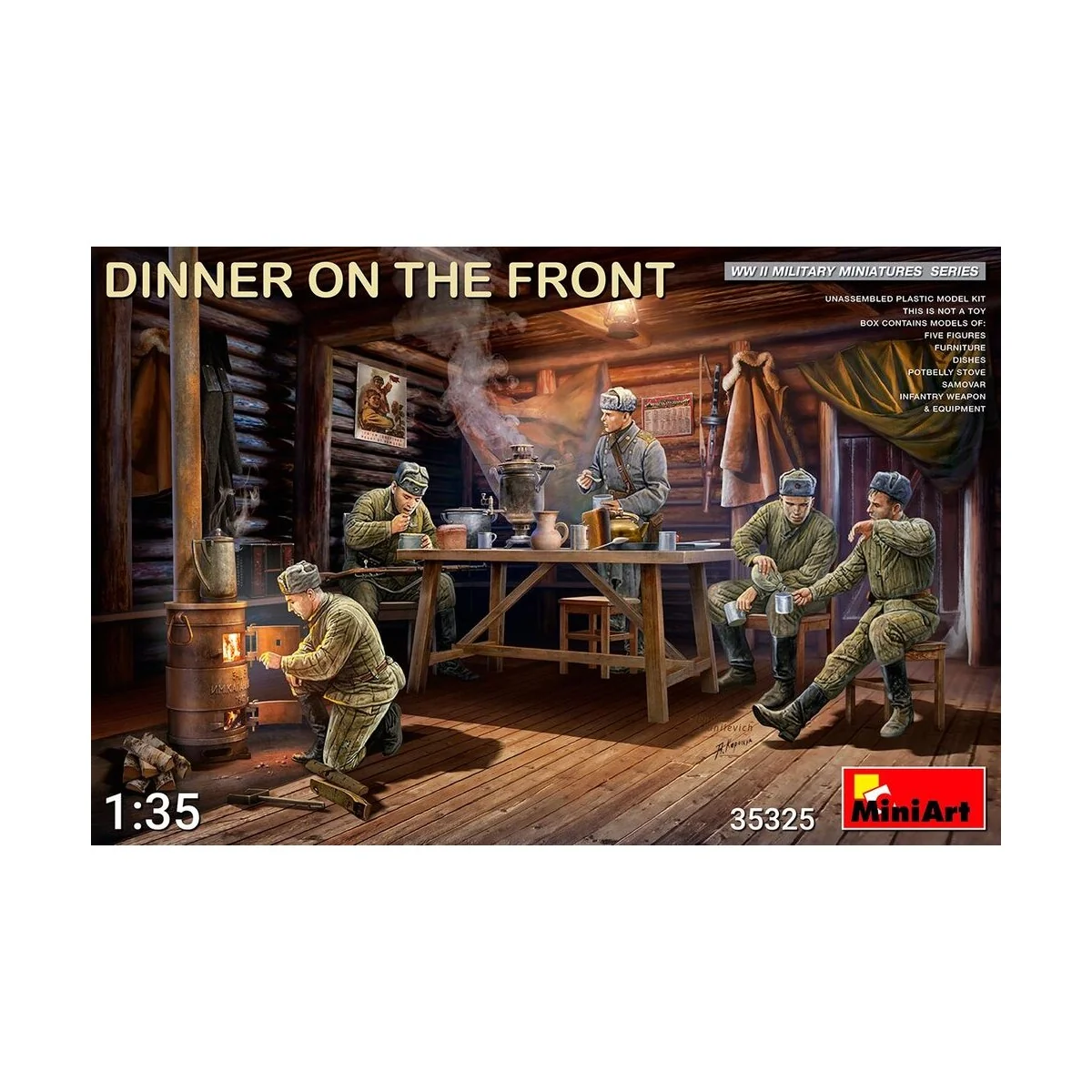 Dinner on the Front, 1/35 - MiniArt 35325 Dinner on the Front, 1/35 - MiniArt 35325