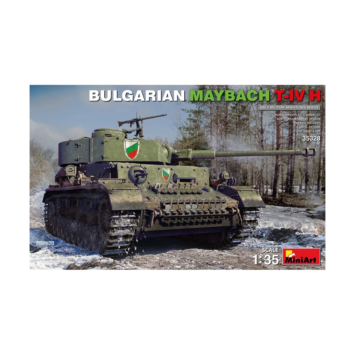 Bulgarian Maybach T-IV H, 1/35 - MiniArt 35328