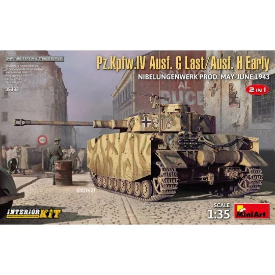 Pz.Kpfw.IV Ausf. G-Last/H-Early Nibelungenwerk Prod. (May-June 1943...