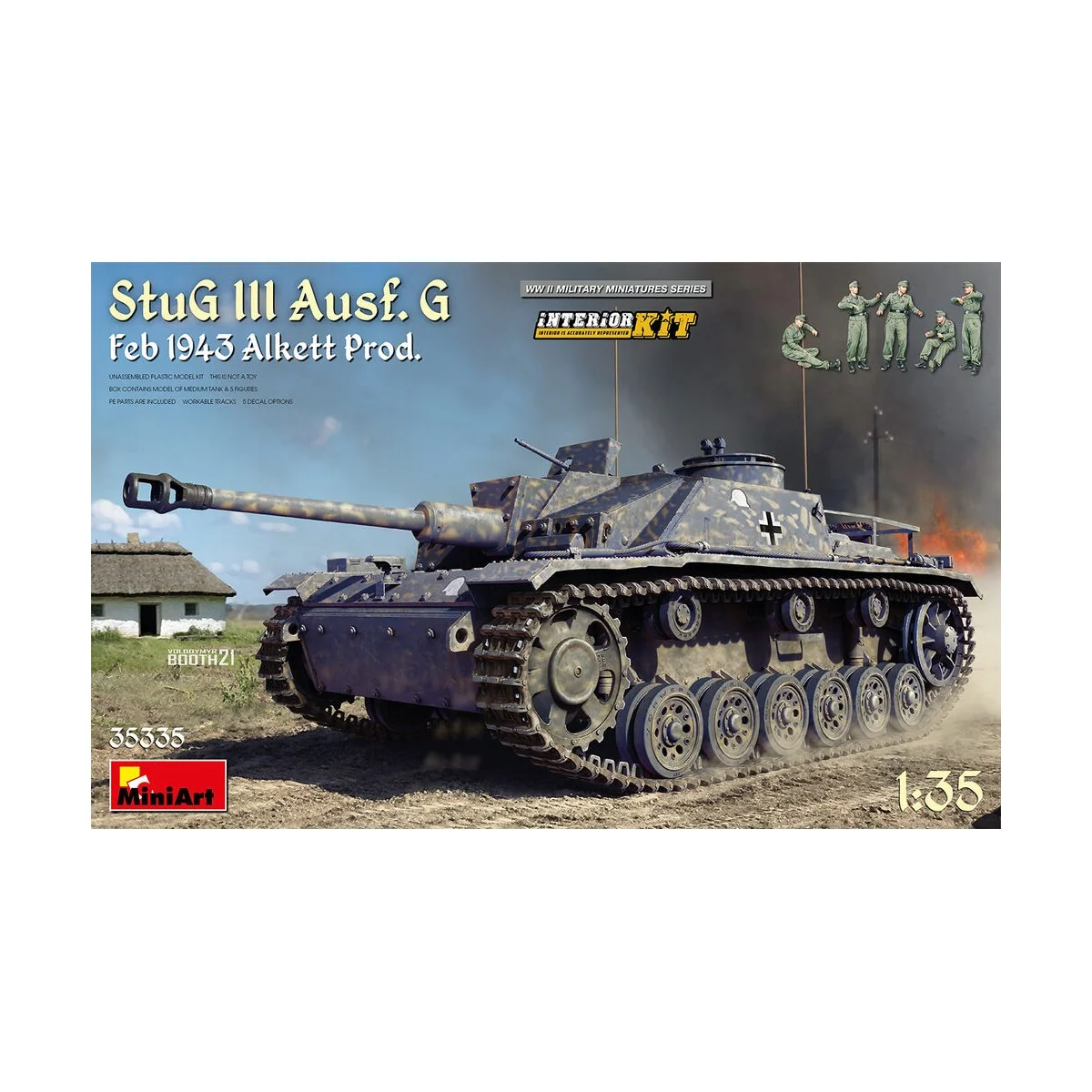 StuG III Ausf. G Feb 1943 Alkett Prod. Interior Kit, 1/35 - MiniArt... StuG III Ausf. G Feb 1943 Alkett Prod. Interior Kit, 1/35 - MiniArt...