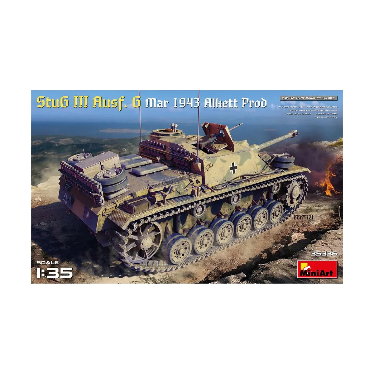StuG III Ausf. G Mar 1943 Alkett Prod, 1/35 - MiniArt 35336