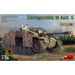 Sturmgeschutz III Ausf. G April 1943 Alkett Prod. Interior Kit, 1/3...