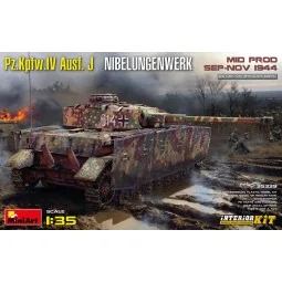 Pz.Kpfw.IV Ausf. J Nibelungenwerk. Mid Prod. (Sep-Nov 1944) Interio...