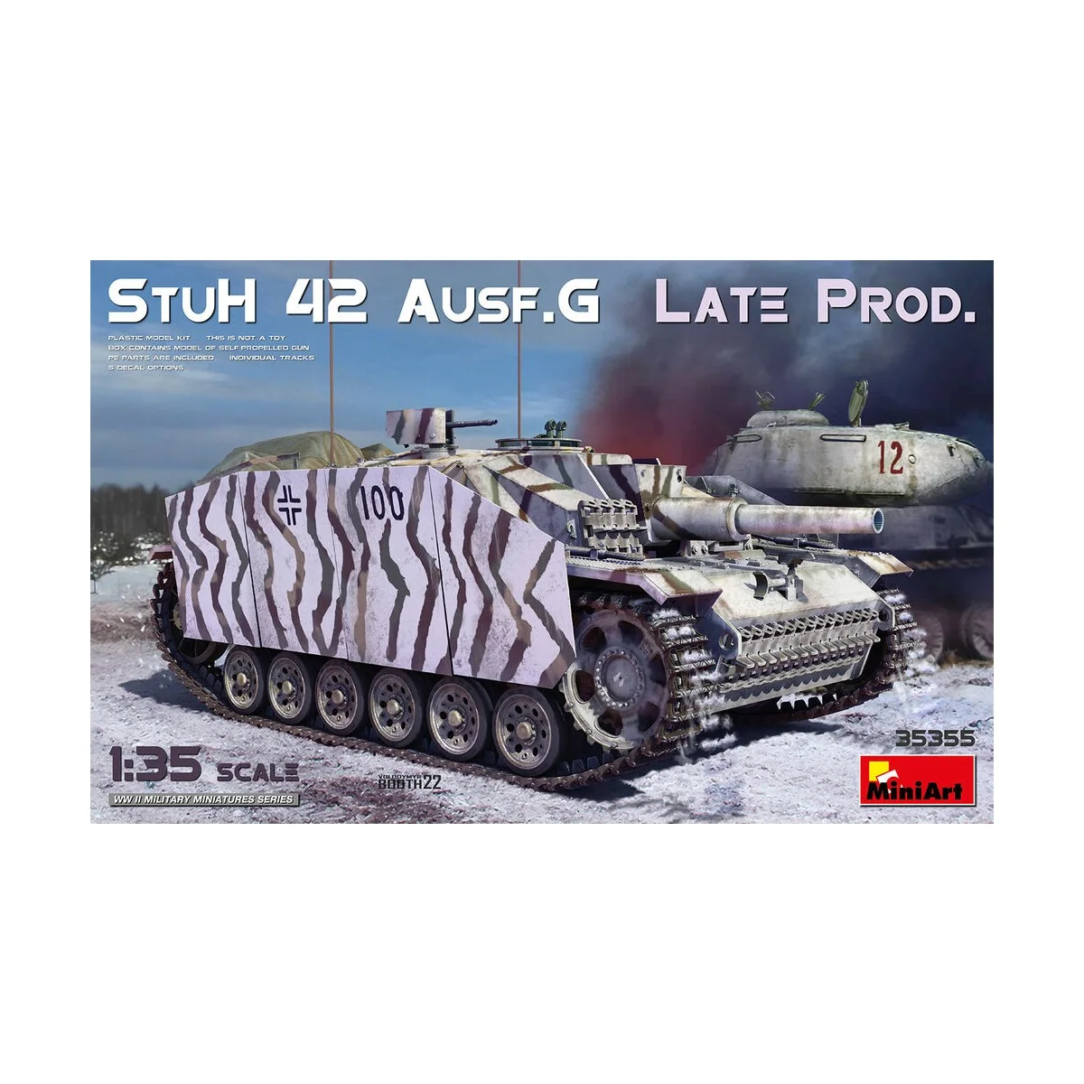 StuH 42 Ausf. G Late Prod, 1/35 - MiniArt 35355