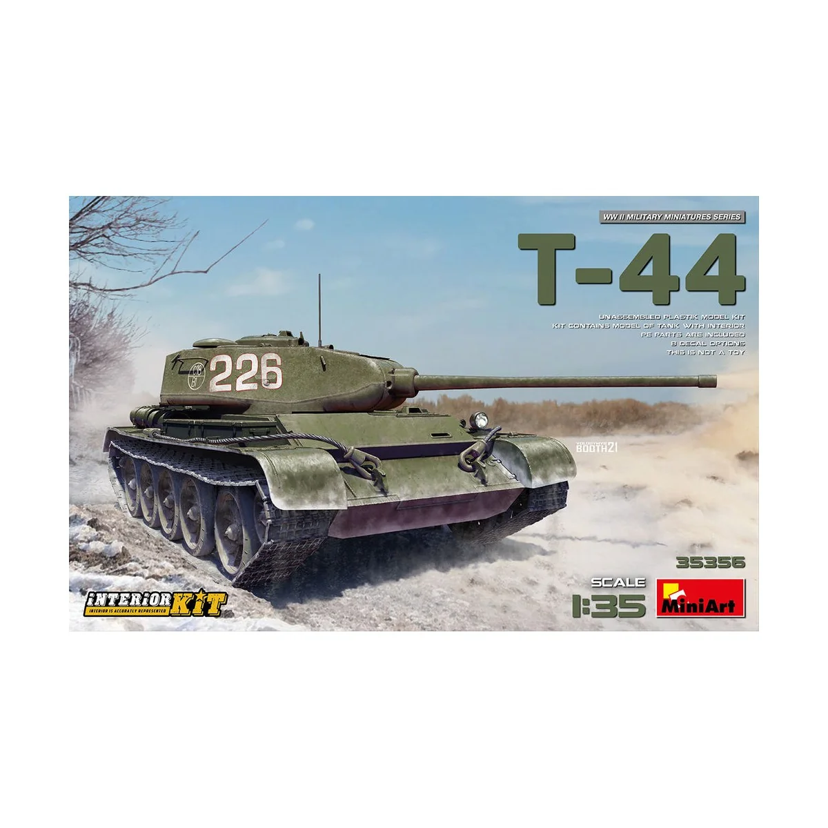 T-44 Interior Kit, 1/35 - MiniArt 35356 T-44 Interior Kit, 1/35 - MiniArt 35356