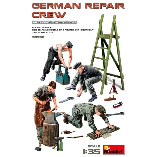 German Repair Crew, 1/35 - MiniArt 35358