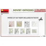 SOVIET OFFICERS AT FIELD BRIEFING. SPECIAL EDITION, 1/35 - MiniArt ... SOVIET OFFICERS AT FIELD BRIEFING. SPECIAL EDITION, 1/35 - MiniArt ...