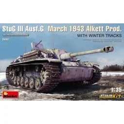StuG III Ausf. G March 1943 Alkett Prod w/Winter Tracks. Interior K...
