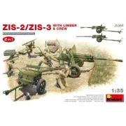 ZIS-2/ZIS-3 With LIMBER & CREW. 2 IN 1, 1/35 - MiniArt 35369 ZIS-2/ZIS-3 With LIMBER & CREW. 2 IN 1, 1/35 - MiniArt 35369