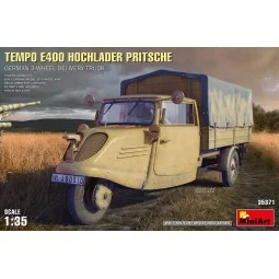 Tempo E400 Hochlader Pritsche. German 3-Wheel Delivery Truck, 1/35 ...