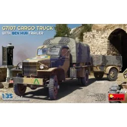 G7107 Cargo Truck with Ben Hur Trailer, 1/35 - MiniArt 35372