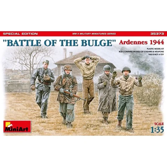 Battle of the Bulge. Ardennes 1944. Special Edition, 1/35 - MiniArt... Battle of the Bulge. Ardennes 1944. Special Edition, 1/35 - MiniArt...