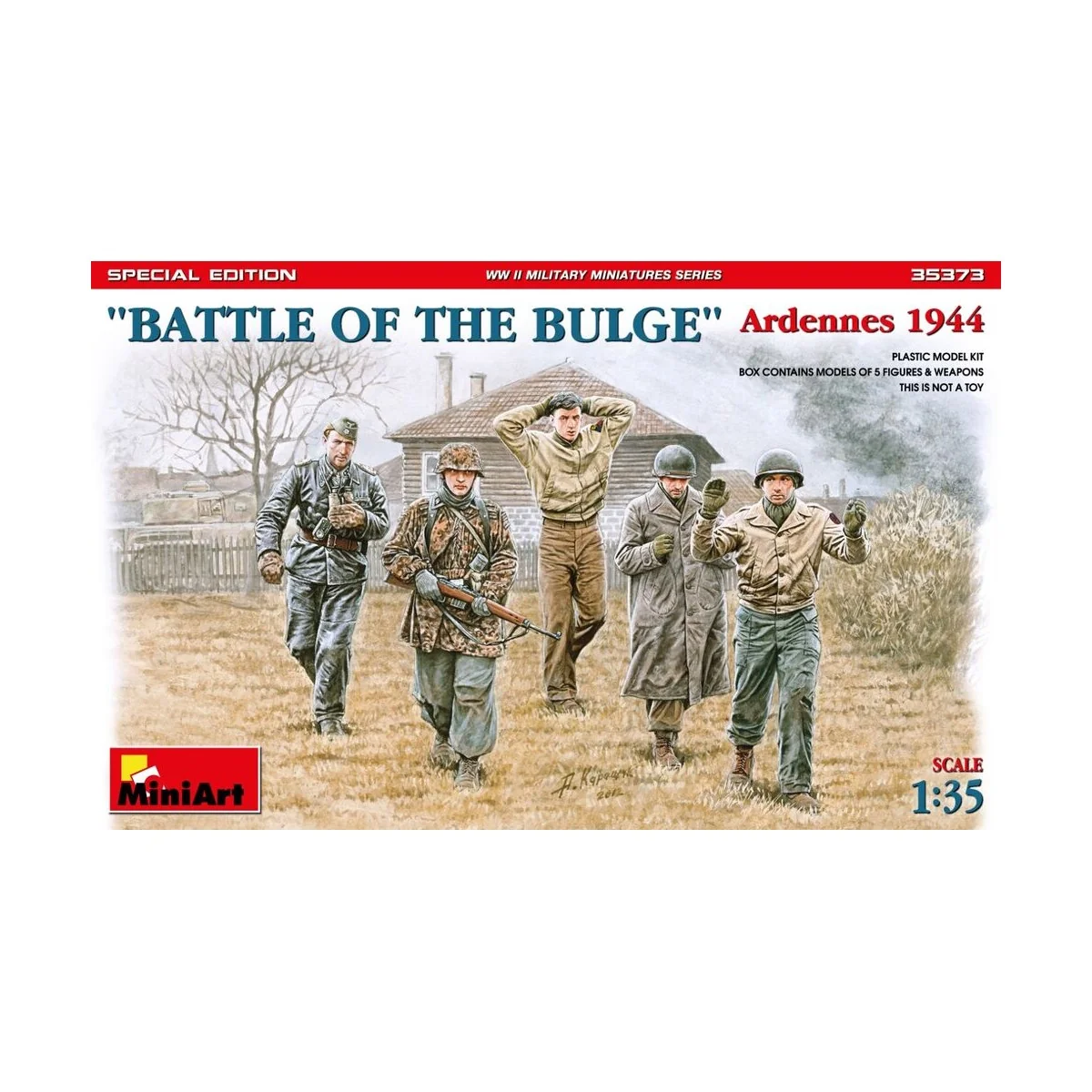 Battle of the Bulge. Ardennes 1944. Special Edition, 1/35 - MiniArt... Battle of the Bulge. Ardennes 1944. Special Edition, 1/35 - MiniArt...
