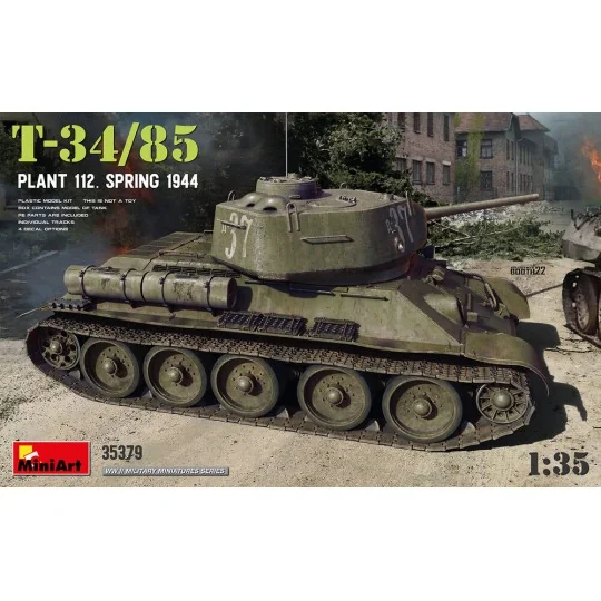T-34-85 Plant 112. Spring 1944, 1/35 - MiniArt 35379