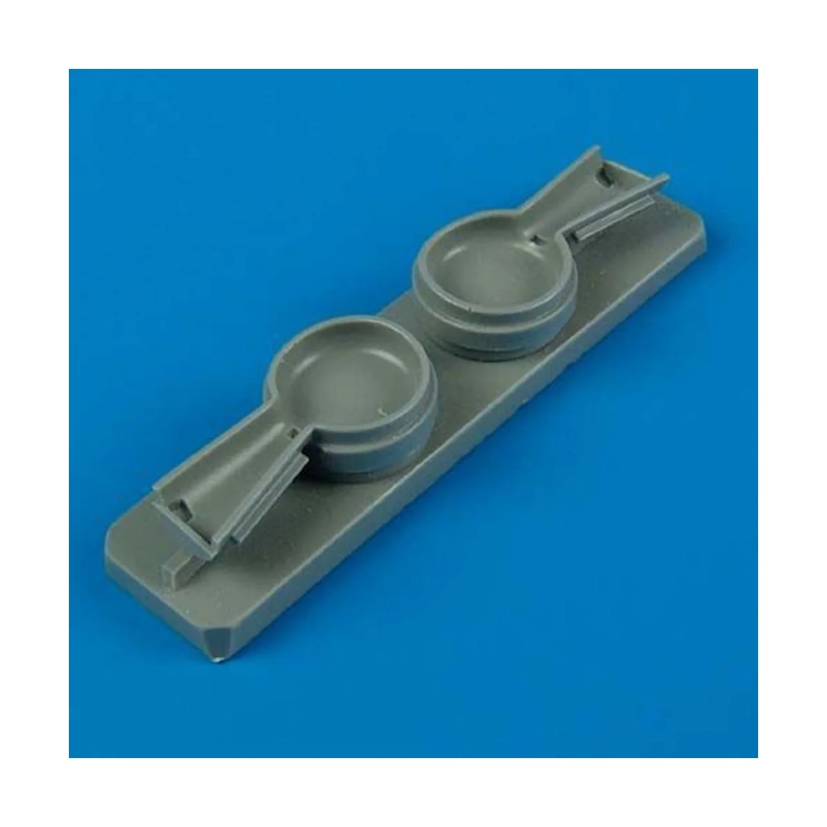 Morane Saulnier MS.406 wheel well Für Hasegawa Bausatz, 1/72 - Quic...