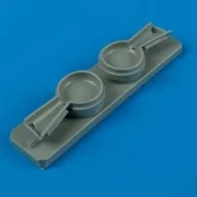 Morane Saulnier MS.406 wheel well Für Hasegawa Bausatz, 1/72 - Quic...