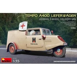 Tempo A400 Lieferwagen. German 3-Wheel Delivery Van, 1/35 - MiniArt...
