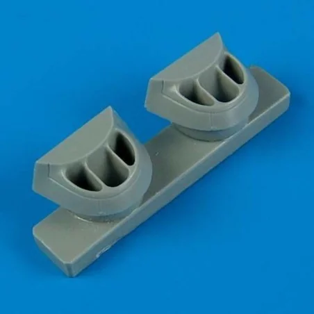 P-38J Lightning correct air intakes für Academy Bausatz, 1/72 - Qui...