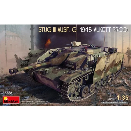 StuG III Ausf. G 1945 Alkett Prod., 1/35 - MiniArt 35388 StuG III Ausf. G 1945 Alkett Prod., 1/35 - MiniArt 35388