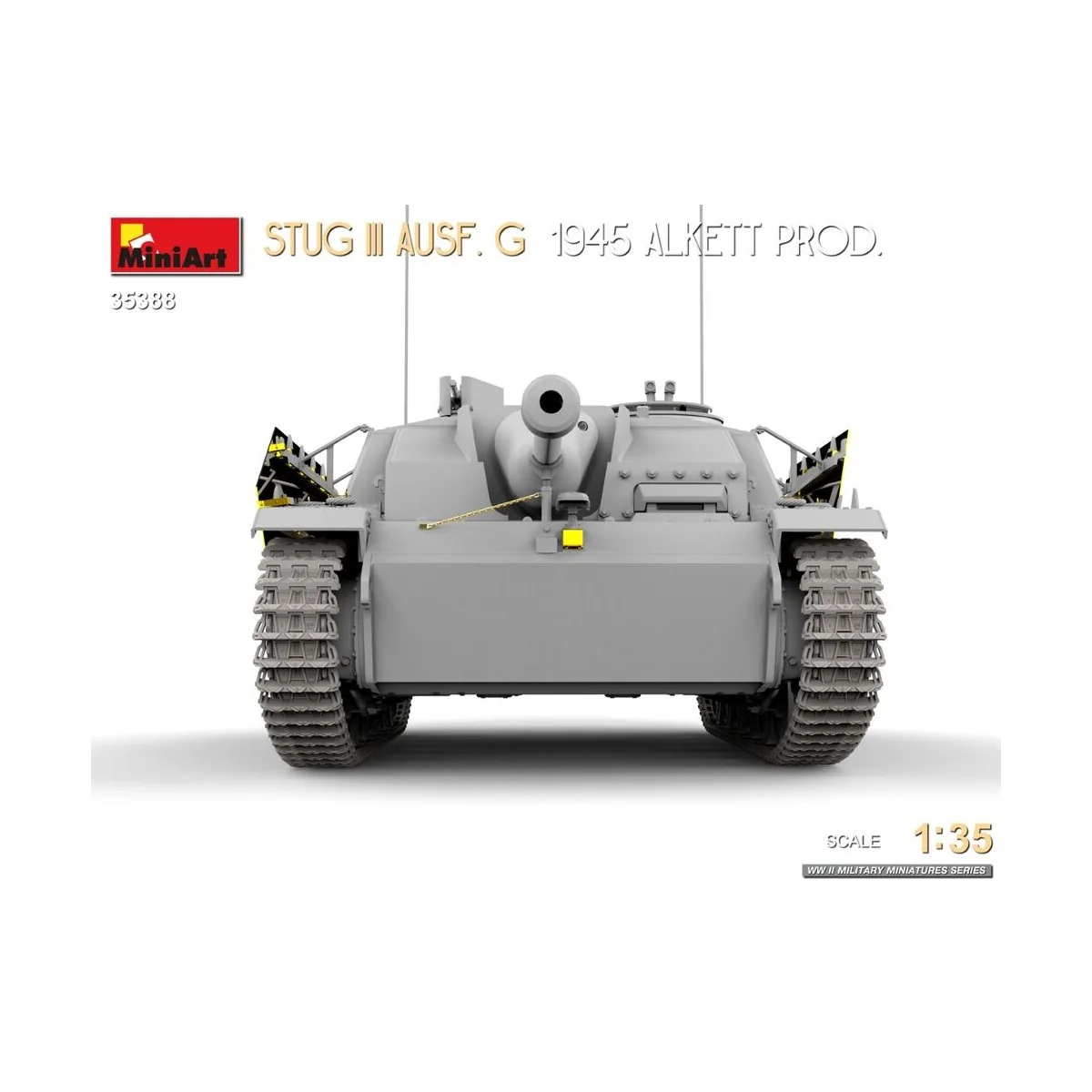 StuG III Ausf. G 1945 Alkett Prod., 1/35 - MiniArt 35388 StuG III Ausf. G 1945 Alkett Prod., 1/35 - MiniArt 35388