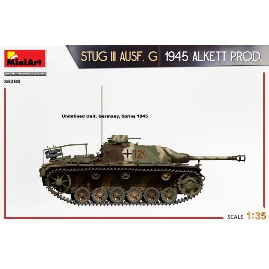 StuG III Ausf. G 1945 Alkett Prod., 1/35 - MiniArt 35388 StuG III Ausf. G 1945 Alkett Prod., 1/35 - MiniArt 35388