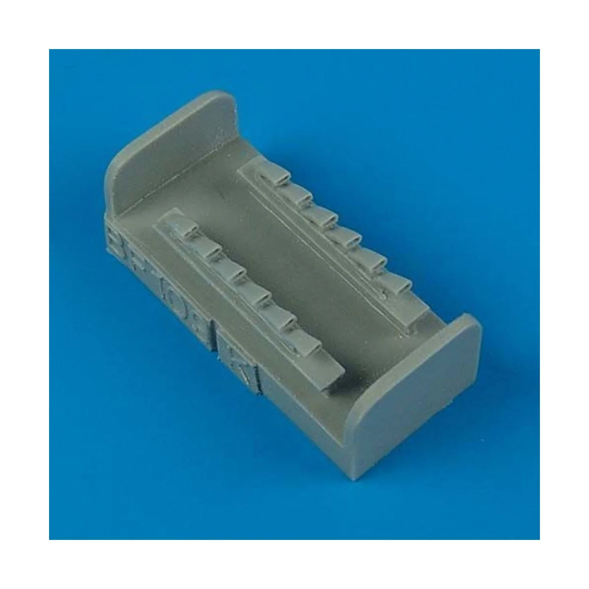 Bf 109K exhaust für Heller Bausatz - Quickboost QB72 201