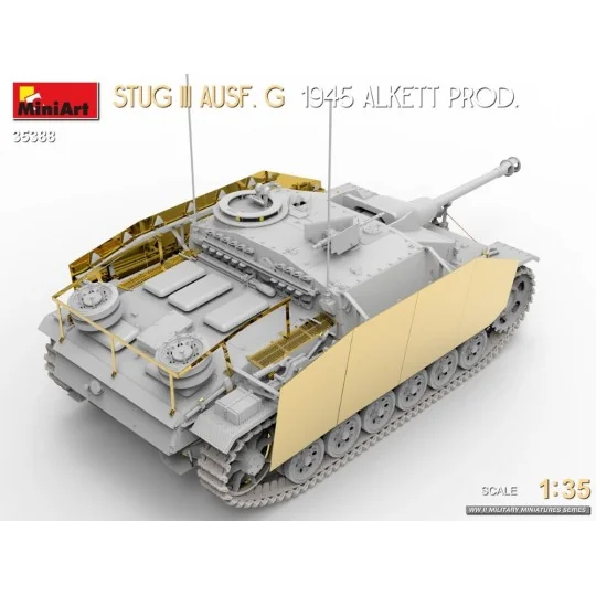 StuG III Ausf. G 1945 Alkett Prod., 1/35 - MiniArt 35388 StuG III Ausf. G 1945 Alkett Prod., 1/35 - MiniArt 35388