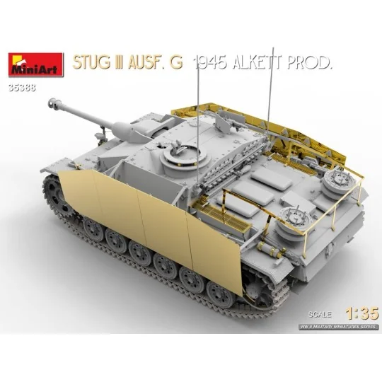 StuG III Ausf. G 1945 Alkett Prod., 1/35 - MiniArt 35388 StuG III Ausf. G 1945 Alkett Prod., 1/35 - MiniArt 35388