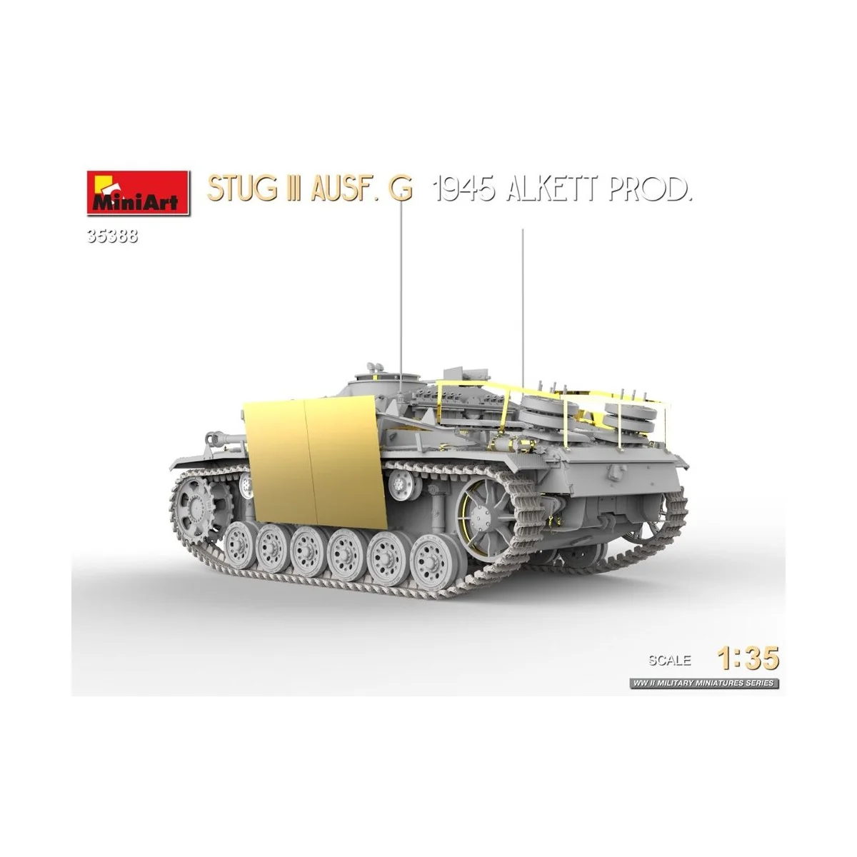 StuG III Ausf. G 1945 Alkett Prod., 1/35 - MiniArt 35388 StuG III Ausf. G 1945 Alkett Prod., 1/35 - MiniArt 35388