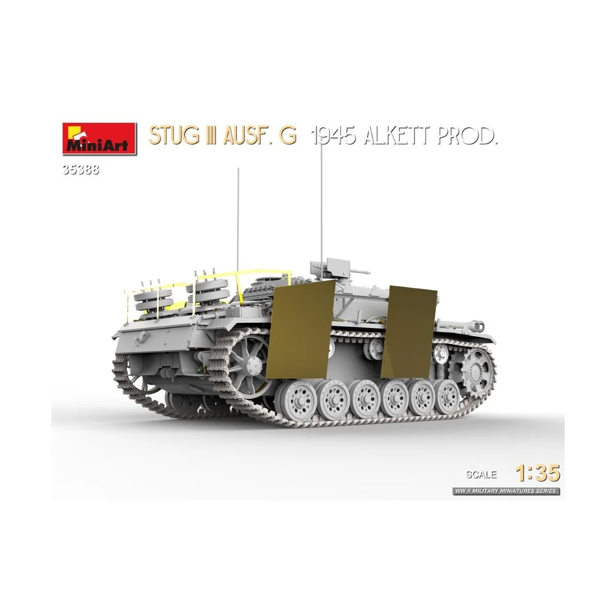 StuG III Ausf. G 1945 Alkett Prod., 1/35 - MiniArt 35388 StuG III Ausf. G 1945 Alkett Prod., 1/35 - MiniArt 35388