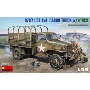 1, 5t 4x4 G7117 Cargo Truck w/Winch, 1/35 - MiniArt 35389