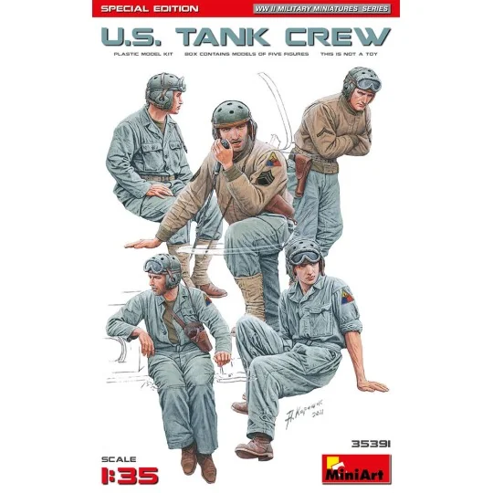 U.S. Tank Crew.Special Edition, 1/35 - MiniArt 35391