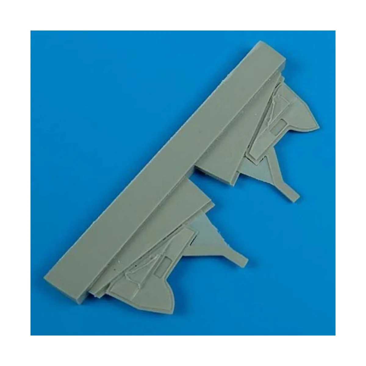 Hurricane Mk. I/Mk.II undercarriage covers für Hasegawa Bausatz - Q...