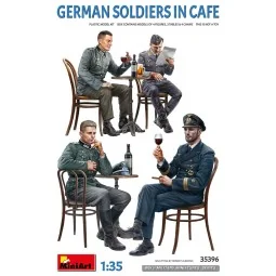 German Soldiers in Cafe, 1/35 - MiniArt 35396