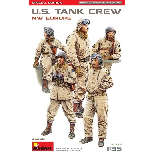 U.S. Tank Crew ( NW Europe). Special Edition, 1/35 - MiniArt 35399