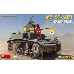 M3 Stuart Early Prod. Interior Kit, 1/35 - MiniArt 35404