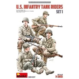 U.S. Infantry Tank Riders. Set 1, 1/35 - MiniArt 35407