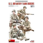 U.S. Infantry Tank Riders. Set 1, 1/35 - MiniArt 35407 U.S. Infantry Tank Riders. Set 1, 1/35 - MiniArt 35407