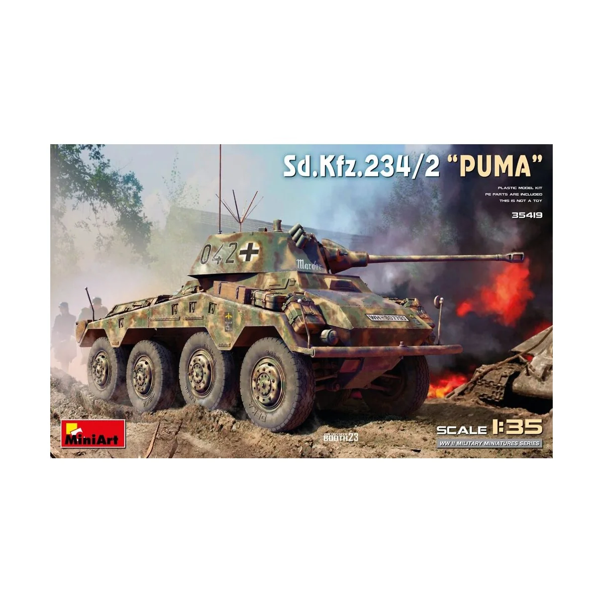 Sd.Kfz.234/2 “Puma”, 1/35 - MiniArt 35419