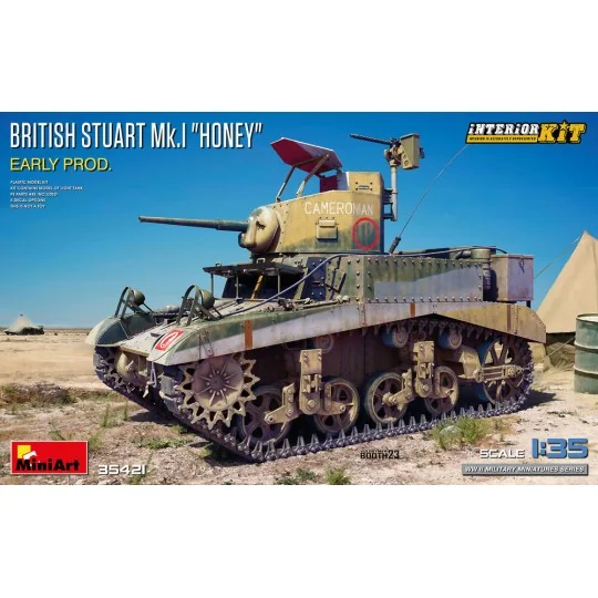 British Stuart Mk.I Honey Early Prod. Interior Kit, 1/35 - MiniArt ... British Stuart Mk.I Honey Early Prod. Interior Kit, 1/35 - MiniArt ...