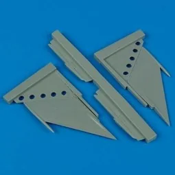 MiG-21MF/bis/SMT correct stabilizers für Fujimi Bausatz, 1/72 - Qui...