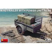 K-52 Trailer w/Power Unit PE-95, 1/35 - MiniArt 35426