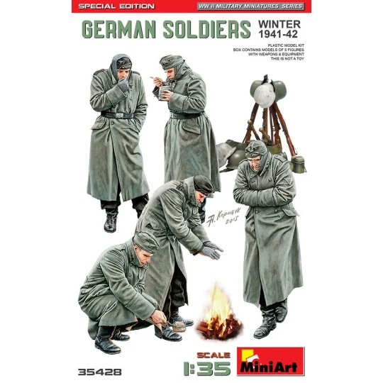 German Soldiers (Winter 1941-42) Special Edition, 1/35 - MiniArt 35428