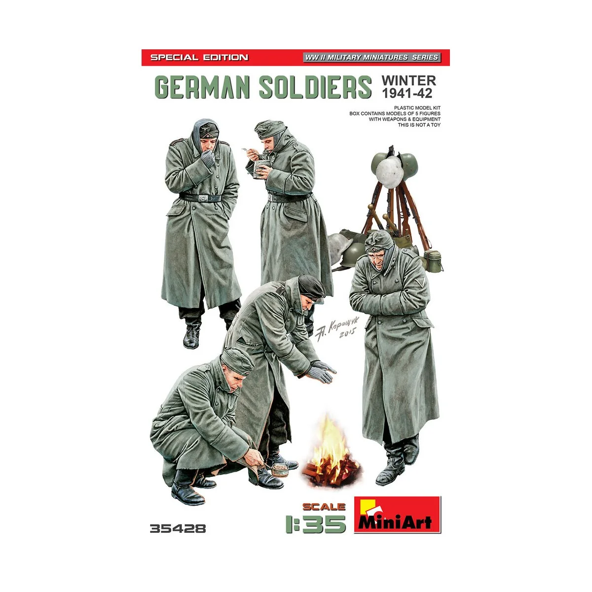 German Soldiers (Winter 1941-42) Special Edition, 1/35 - MiniArt 35428