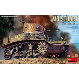 M3 Stuart Light Tank. Late Prod., 1/35 - MiniArt 35432