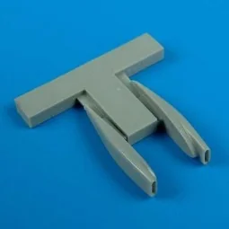 F-105 Thunderchief Air scoops für Trumpeter Bausatz - Quickboost QB...