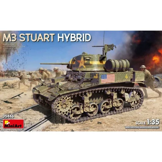 M3 Stuart Hybrid, 1/35 - MiniArt 35446