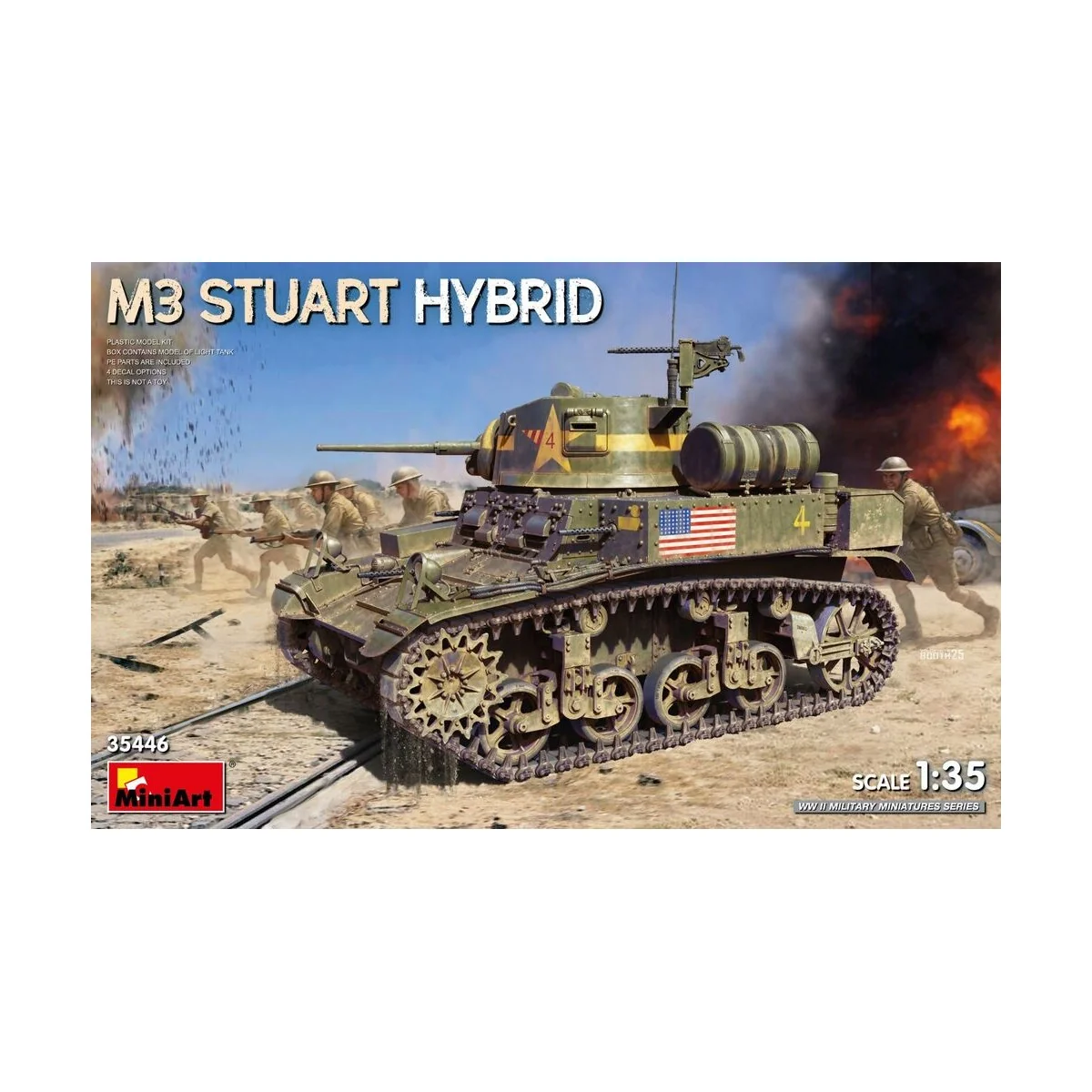 M3 Stuart Hybrid, 1/35 - MiniArt 35446