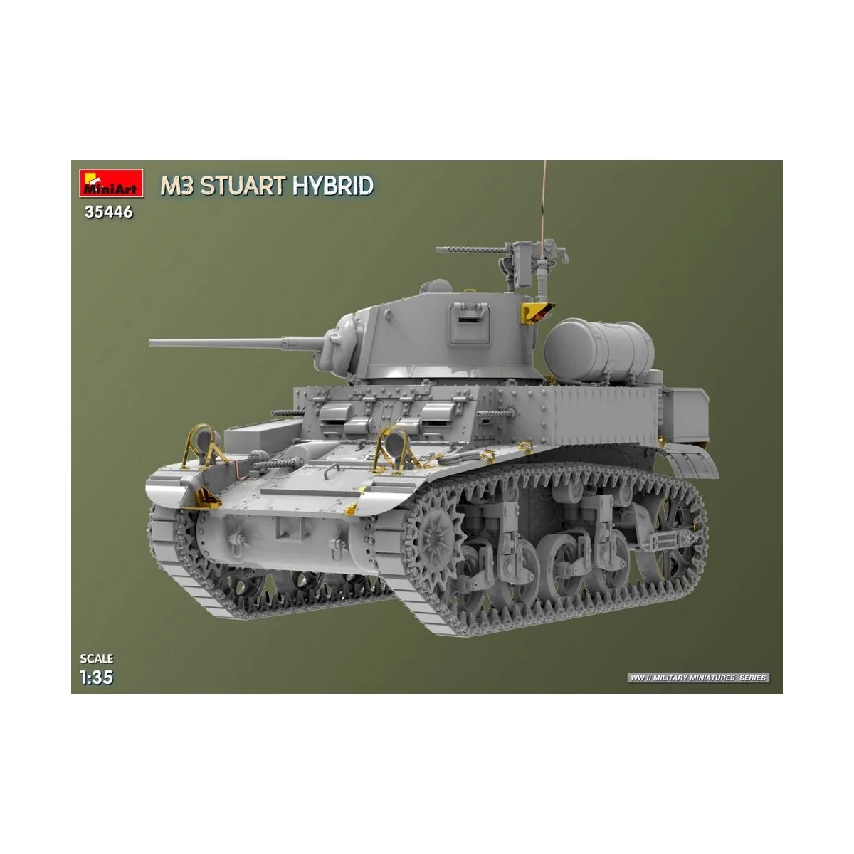 M3 Stuart Hybrid, 1/35 - MiniArt 35446